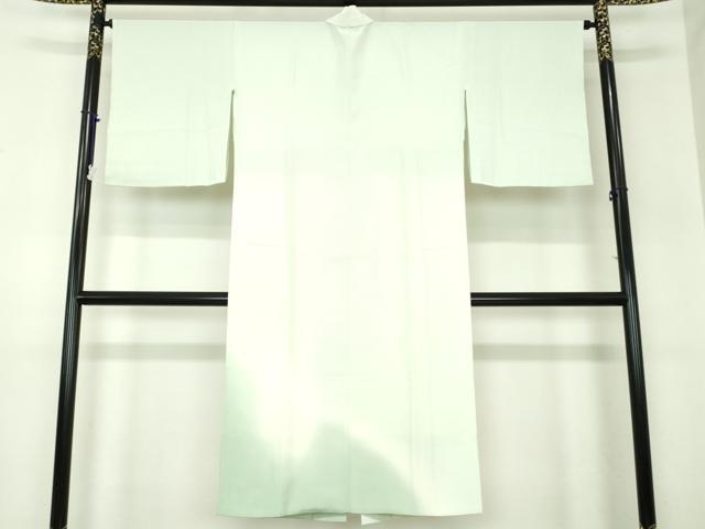 平和屋着物●上質な長襦袢　袷　手描き　休み鳥　枝梅　暈し染め　正絹　逸品　DABA1436ps