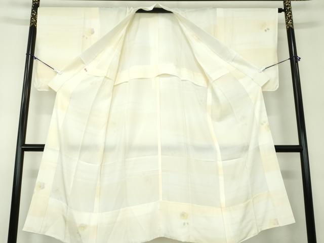 平和屋着物●上質な長襦袢　袷　絞り　舞花文　暈し染め　ほていや扱い　正絹　逸品　未使用　DABA1437ps
