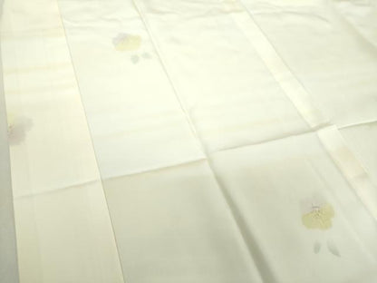 平和屋着物●上質な長襦袢　袷　絞り　舞花文　暈し染め　ほていや扱い　正絹　逸品　未使用　DABA1437ps