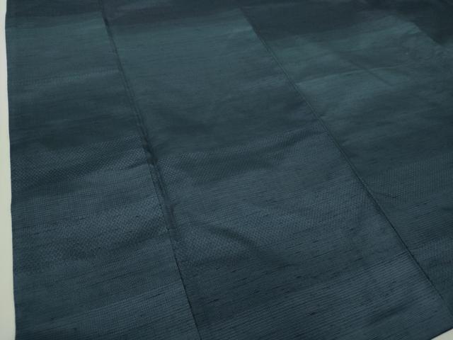 平和屋着物●訪問着　紬　高機手織絣　横段文　証紙付き　正絹　逸品　DABA1456ps 平和屋着物○訪問着 紬 高機手織絣 横段文 証紙付き