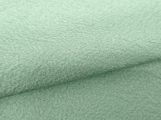 平和屋着物○上質な色無地 錆青磁色 正絹 逸品 未使用 DABA1458ps