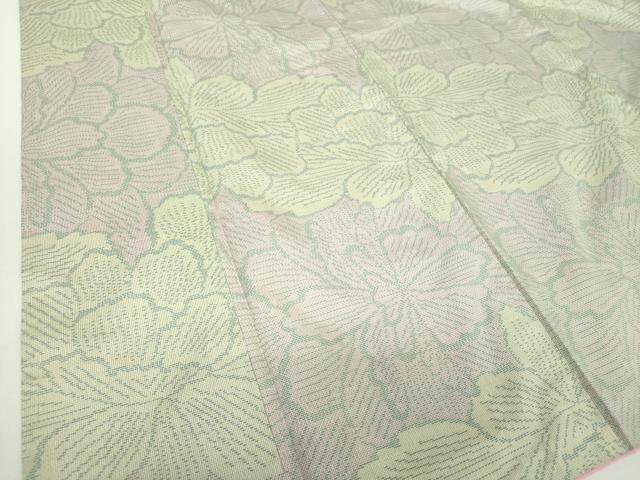 平和屋着物○本場大島紬 花尽くし 正絹 逸品 DABA1462ps