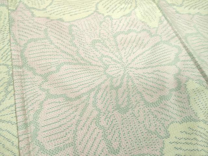 平和屋着物●本場大島紬 花尽くし 正絹 逸品 DABA1462ps