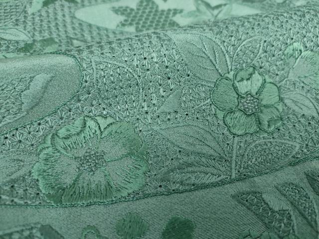 平和屋着物○中国三大刺繍 スワトウ刺繍 汕頭刺繍 総刺繍 訪問着