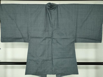 平和屋着物●男性　本場大島紬　アンサンブル　長羽織　100亀甲　総詰め　正絹　逸品　DABA1491ps