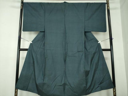 平和屋着物●男性　本場大島紬　アンサンブル　長羽織　100亀甲　総詰め　正絹　逸品　DABA1518ps