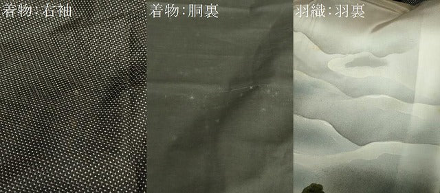 平和屋着物○男性 本場大島紬 アンサンブル 総絣 正絹 逸品 DABA1519ps