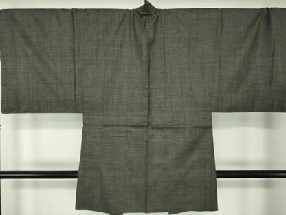 平和屋着物●男性　本場大島紬　アンサンブル　キングサイズ　長羽織　100亀甲　総詰め　正絹　逸品　未使用　DABA1520ps