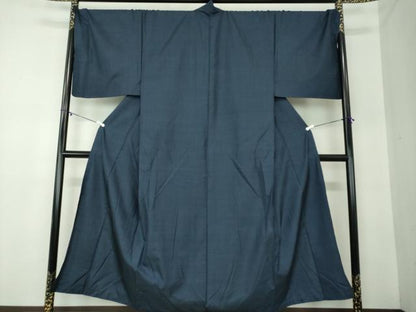 平和屋着物●男性 本場大島紬 アンサンブル・長襦袢(袷)セット キングサイズ 長羽織 100亀甲 総詰 植田とも子作 証紙付 逸品 DABA1525ps
