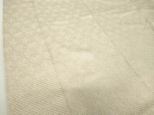 平和屋着物●大変加工の良い総絞り小紋　正絹　逸品　未使用　DABA1528ps