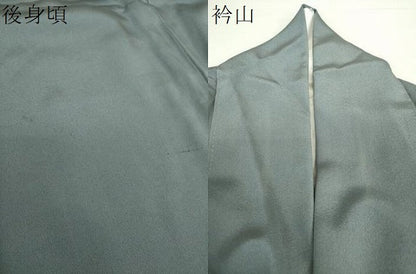 平和屋着物●訪問着　友禅　作家物　枝花文　正絹　逸品　DABA1536ps