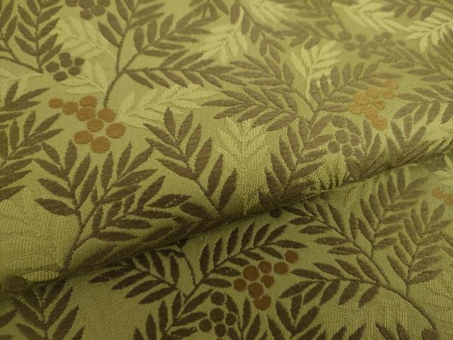 平和屋着物●こむさでもーど・COMME CA DU MODE　六通柄　本袋帯　唐織　南天文　正絹　逸品　DABA1660ps