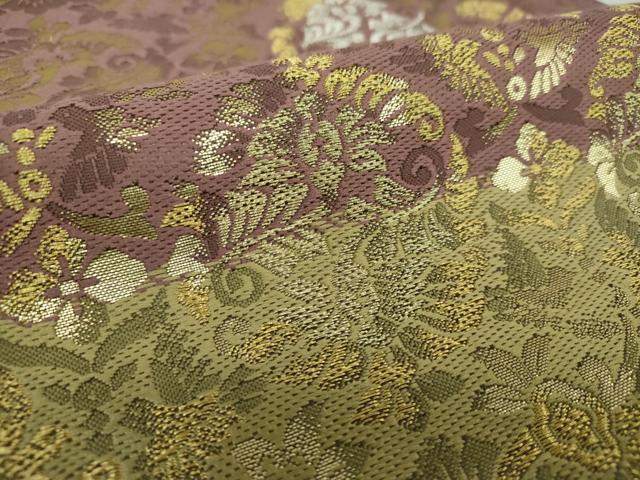 平和屋着物◎六通柄袋帯 唐織 瑞祥錦 建都千二百