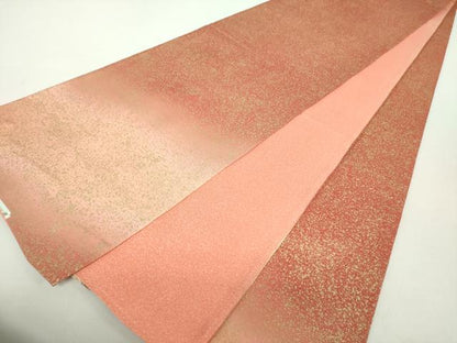 平和屋着物●中国三大刺繍 スワトウ相良刺繍 汕頭相良刺繍 蘇州刺繍 総刺繍 太鼓柄袋帯 双鶴菱 金銀彩 証紙付 正絹 逸品 未使用 DABA1672ps