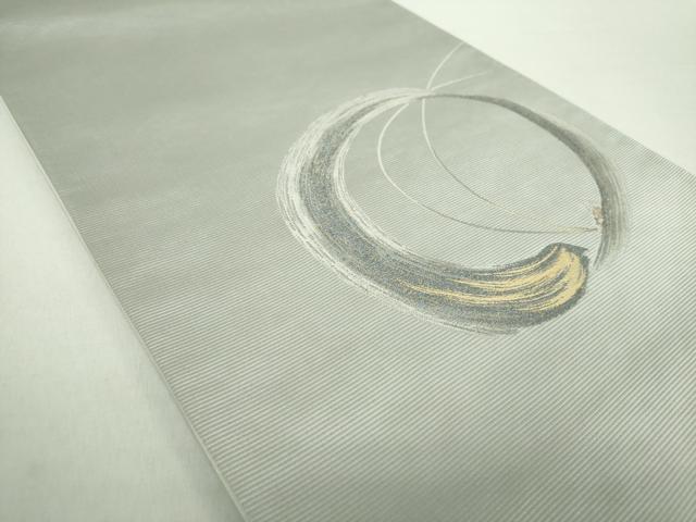平和屋着物○西陣 とみや織物謹製 とみや帯 太鼓柄袋帯 夏虫 輪