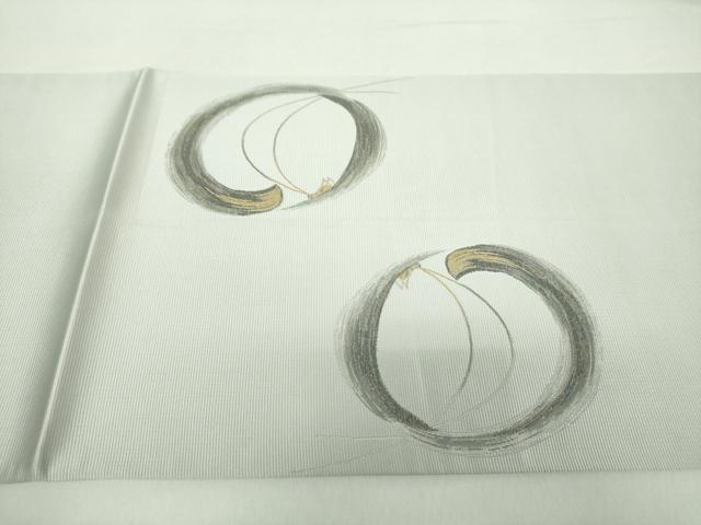 平和屋着物●西陣　とみや織物謹製　とみや帯　太鼓柄袋帯　夏虫　輪　金糸　正絹　逸品　DABA1704ps