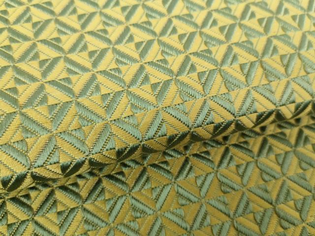 平和屋着物○本場筑前博多織 八寸名古屋帯 献上 正絹 逸品 未使用