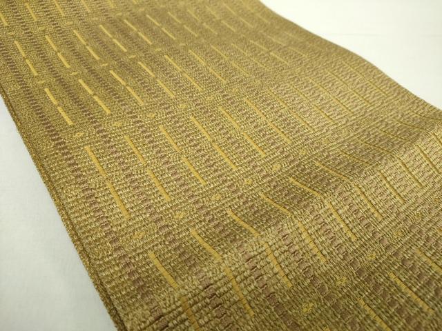 平和屋着物●八寸名古屋帯　間道　正絹　逸品　DABA1730ps 平和屋着物○八寸名古屋帯 間道 正絹 逸品 DABA1730ps