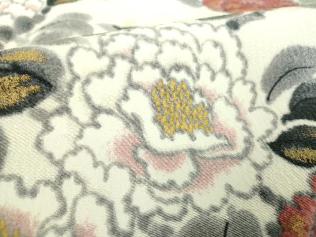 平和屋着物○京友禅作家 山科春宣 九寸名古屋帯 手描き 枝