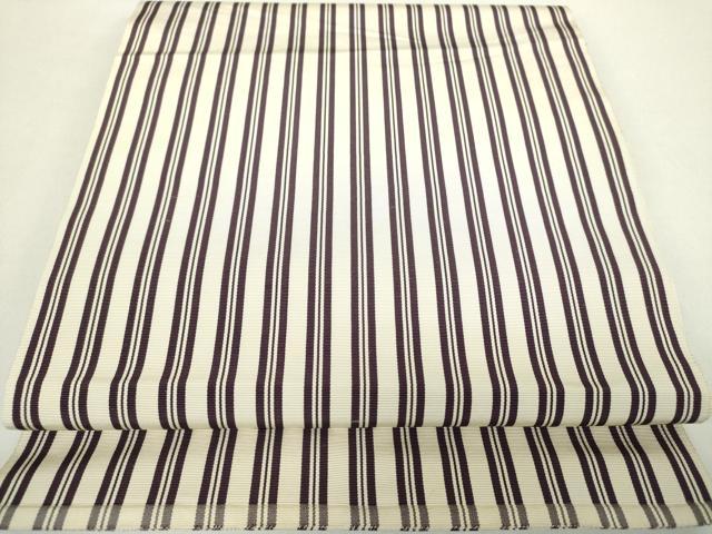 平和屋着物●本場筑前博多織　八寸名古屋帯　一重帯　間道　正絹　逸品　DABA1851ps 平和屋着物○本場筑前博多織 八寸名古屋帯 一重帯 間道 正絹