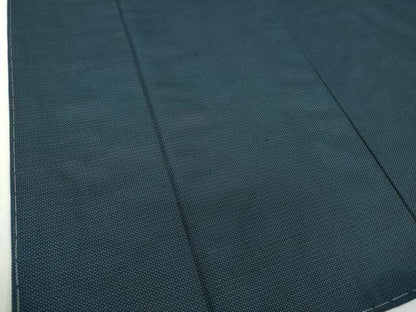 平和屋着物●男性　紬　アンサンブル・長襦袢(無双仕立て)セット　長羽織　100亀甲　総詰め　正絹　逸品　未使用　DABA1881ps