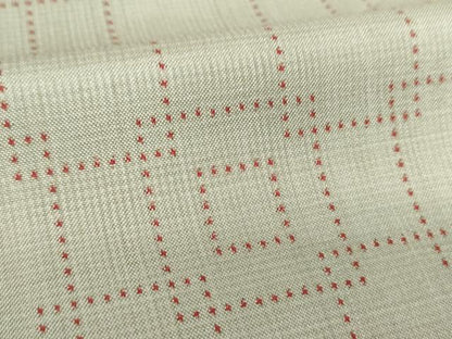 平和屋着物●本場大島紬　7マルキ　幾何学文様　証紙付き　正絹　逸品　DABA1890ps
