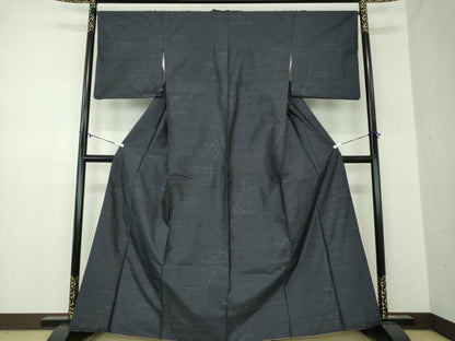 平和屋着物●本場大島紬　霞枝垂れ花　やまと誂製　大山謹製　証紙付き　正絹　逸品　DABA1891ps