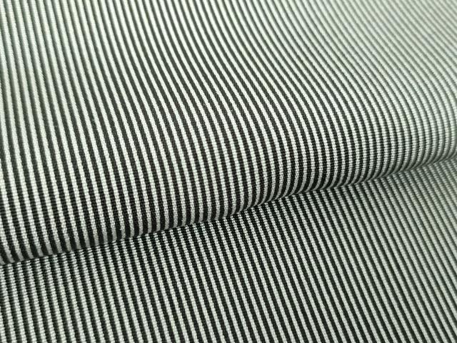 平和屋着物●江戸小紋　万筋　黒色×灰色　正絹　逸品　AABE6806ck 平和屋着物○江戸小紋 万筋 黒色×灰色 正絹 逸品 DABA1901ps