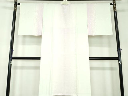 平和屋着物●上質な長襦袢　袷　舞桜地紋　暈し染め　やまと誂製　正絹　逸品　DABA1917ps