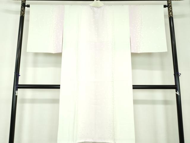 平和屋着物●上質な長襦袢　袷　舞桜地紋　暈し染め　やまと誂製　正絹　逸品　DABA1917ps