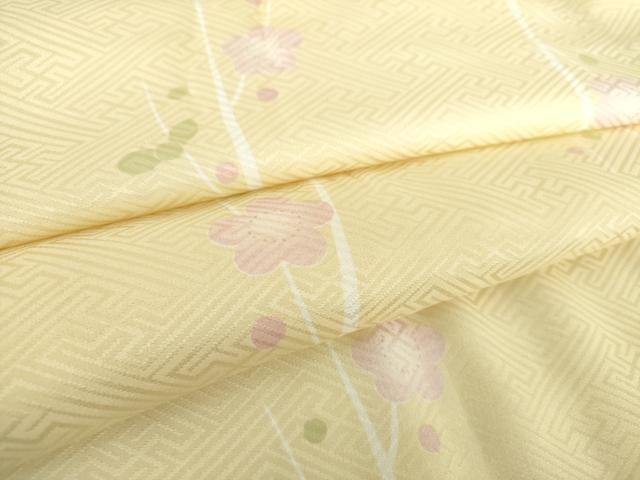 平和屋着物●上質な長襦袢　無双仕立て　槍梅　正絹　逸品　未使用　DABA1920ps 平和屋着物○上質な長襦袢 無双仕立て 槍梅 正絹 逸品 未使用 DABA1920ps