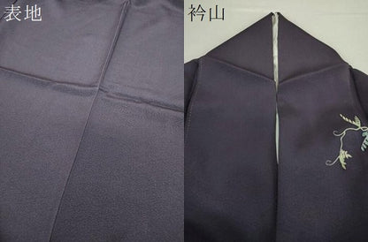 平和屋着物●訪問着　友禅　作家物　秋草文　暈し染め　正絹　逸品　DABA1944ps