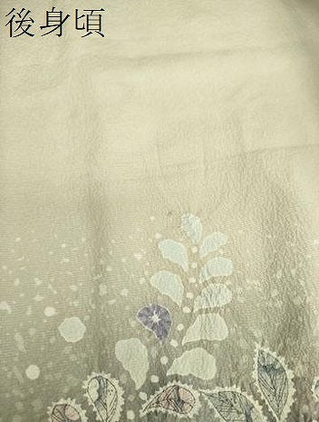 平和屋着物●訪問着　作家物　絞り　辻が花　暈し染め　三越扱い　正絹　逸品　未使用　DABA1967ps