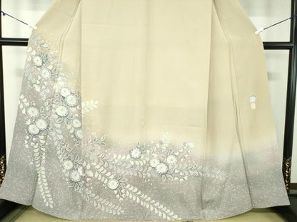 平和屋着物●訪問着　作家物　絞り　辻が花　暈し染め　三越扱い　正絹　逸品　未使用　DABA1967ps