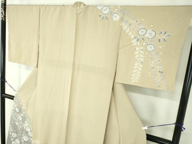 平和屋着物●訪問着　作家物　絞り　辻が花　暈し染め　三越扱い　正絹　逸品　未使用　DABA1967ps