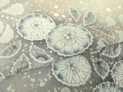 平和屋着物●訪問着　作家物　絞り　辻が花　暈し染め　三越扱い　正絹　逸品　未使用　DABA1967ps