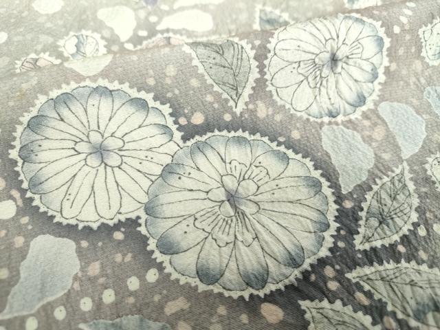平和屋着物●訪問着　作家物　絞り　辻が花　暈し染め　三越扱い　正絹　逸品　未使用　DABA1967ps