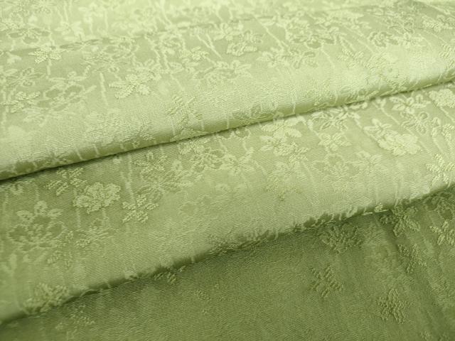 平和屋着物●訪問着　枝垂れ花地紋　暈し染め　正絹　逸品　未使用　DABA1970ps
