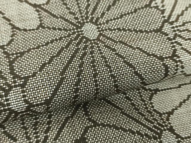 平和屋着物●本場大島紬　9マルキ　菊尽くし　正絹　逸品　未使用　DABA1972ps