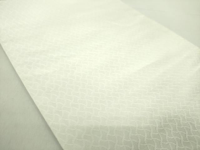 平和屋着物●両面　六通柄袋帯　唐織　鹿の子菱文　正絹　逸品　DABA1988ps