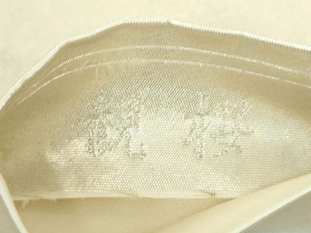 平和屋着物●加賀友禅の巨匠　初代　由水十久　西陣　長嶋成織物　ながしま帯　太鼓柄袋帯　観桜　瀞銀錦　正絹　逸品　DABA1994ps
