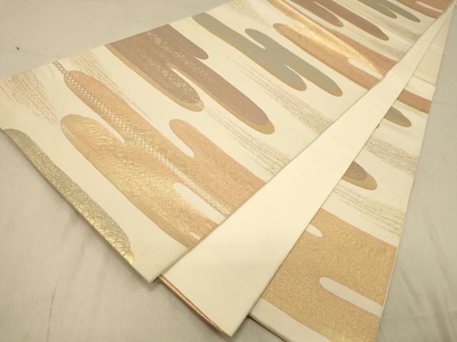 平和屋着物○六通柄袋帯 霞文 正絹 逸品 未使用 DAAY0499ob