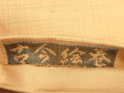 平和屋着物◎六通柄袋帯 紹巴 古今絵巻 正絹 逸品 DABA2289ya
