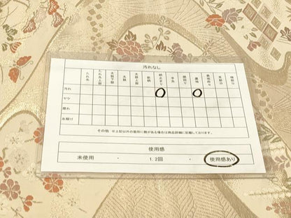 平和屋着物◎六通柄袋帯 唐織 鳳凰花文 金糸 正絹 逸品 DABA2381ya