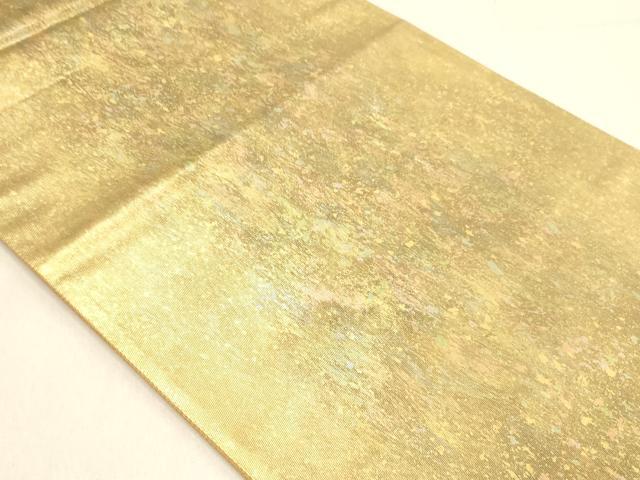 平和屋着物◎六通柄袋帯　唐織　引箔　正絹　逸品　DABA2475ya