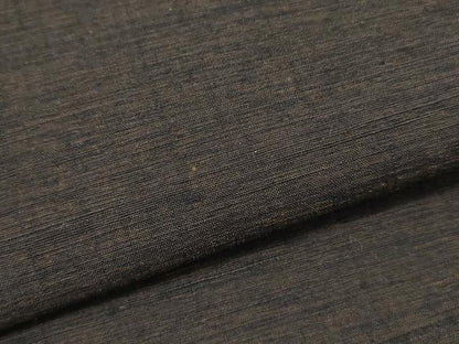 平和屋着物●男性　結城紬　反物　着尺　アンサンブル　霞文　証紙付き　逸品　未使用　DABA2724zy
