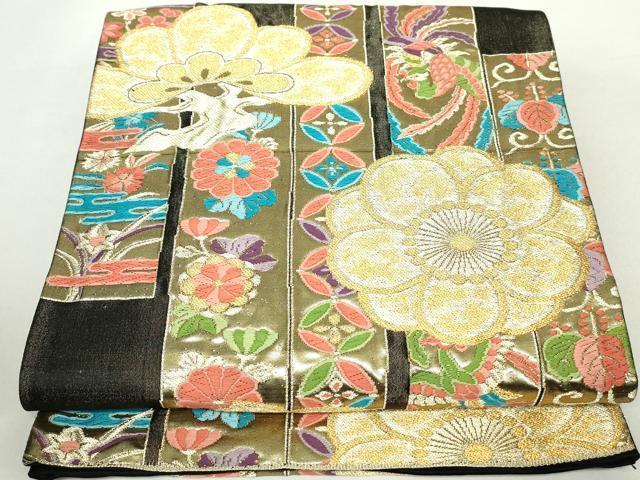 正絹 六通袋帯【一期一会 唐草】 No.1753 正絹 六通袋帯【一期一会 唐草】 No.1753 - メルカリ