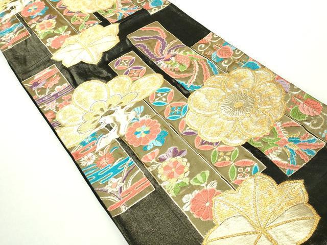 高級 袋帯 正絹 六通柄 唐織 朱雀 鳳凰 華文様 訪問着 留袖 フォーマル 高級 袋帯 正絹 六通柄 唐織 朱雀 鳳凰 華文様 訪問着 留袖 フォーマル