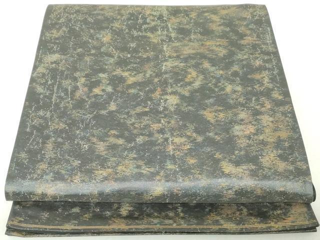 平和屋着物◎六通柄　京袋帯　霞文　引箔　正絹　逸品　DABA3021qa