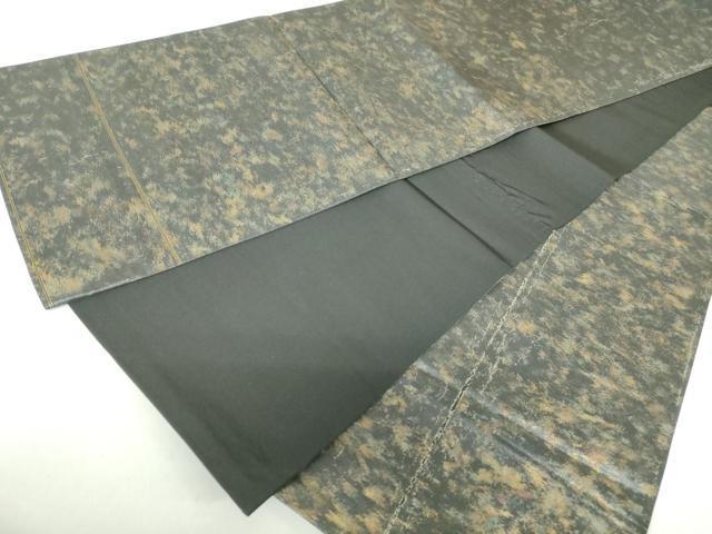 平和屋着物◎六通柄　京袋帯　霞文　引箔　正絹　逸品　DABA3021qa